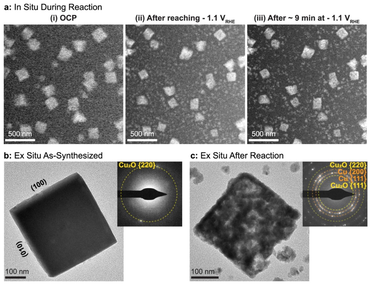 Morphological Evolution Of Cubic Copper Catalysts During CO2 ...